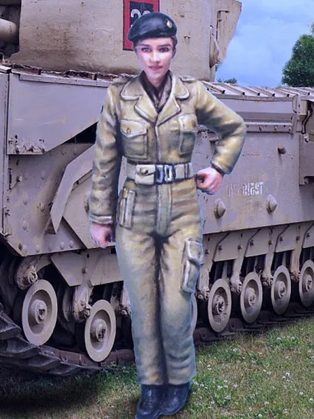 

Resin Figure Kit British Tank Crew 1947 Model Kit