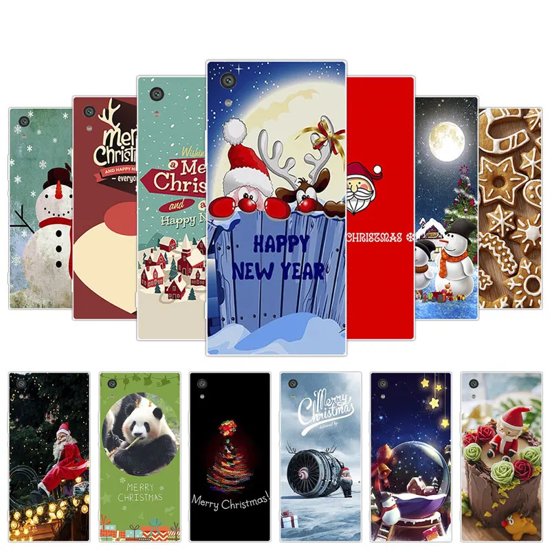 Silicon Cover for Sony Xperia XA1 Z6 G3121 Phone Christmas Day Coque for Sony Xperia XA1 Case for Sony Xperia XA1 Z6 Z 6 Fundas Silicon Cover for Sony Xperia XA1 Z6 G3121 Phone Christmas Day Coque for Sony Xperia XA1 Case for Sony Xperia XA1 Z6 Z 6 Fundas