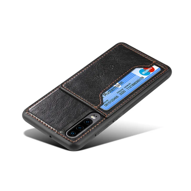 Для samsung Galaxy A20 A30 A60 A70 чехол силиконовый бампер держатель для карт автомобильный Магнитный кожаный чехол для samsung A50 A505 A505F чехол