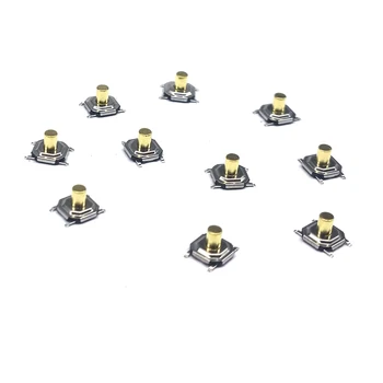 

1000pcs/lot touch switch 5.2*5.2*3.7mm 4 PIN Metal Tactile switch 12V Micro SMT Push Button Switch High-Quality tact