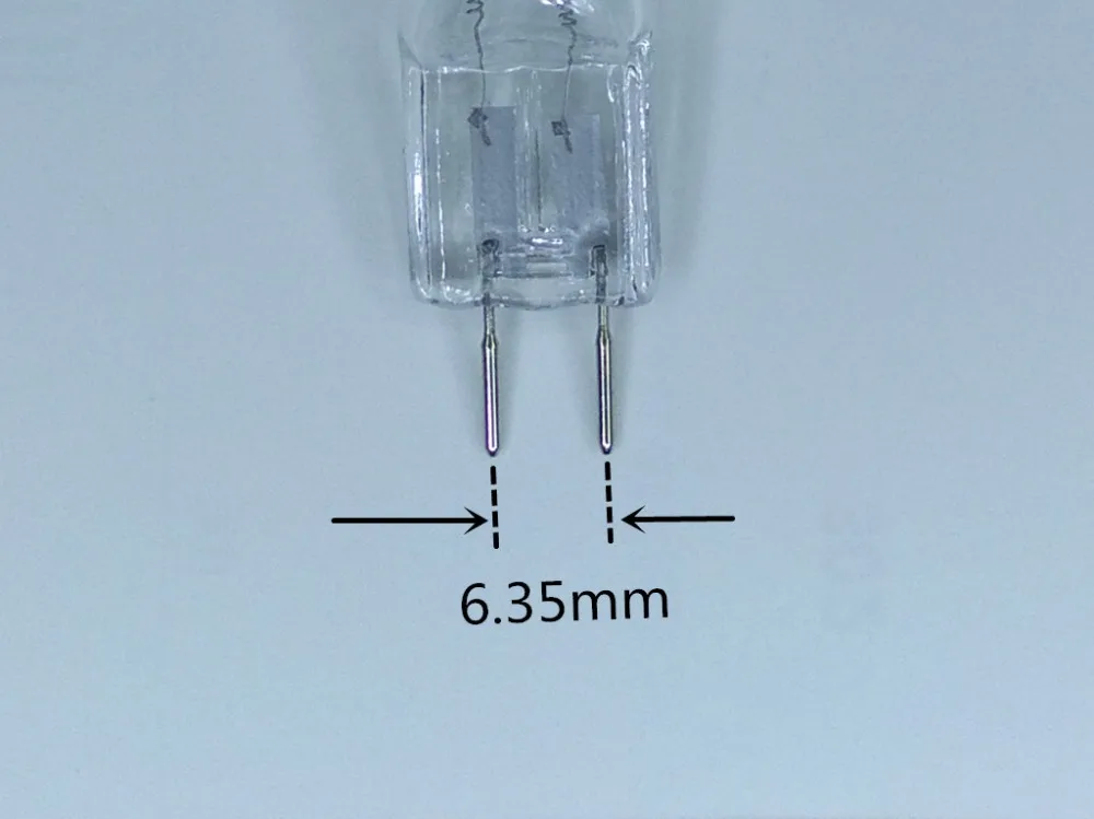 5 шт., галогенная лампа GY6.35, 220 В, 220 В, GY6.35, галогенная лампа 35 Вт, 50 Вт, 220 В, G6.35, 220 В, 75 Вт, лампа, хрустальные люстры, машинная Рабочая лампа