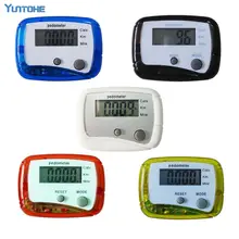 100 шт/лот ЖК-шагомер счетчик шагов и калорий шаговый дистанционный спортивный шагомер, опт можно настроить логотип в качестве подарка