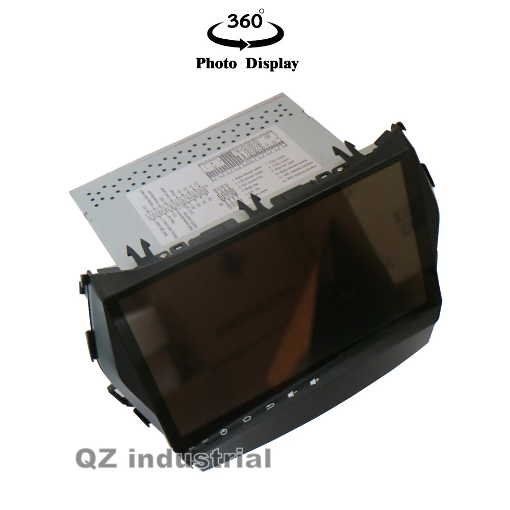 Perfect QZ industrial HD 9inch Android 8.1 T3 for Hyundai IX45 Car DVD Multimedia player with Radio Navigation BT GPS 3G 4G WIFI RDS Map 4