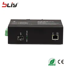 Bliy 1GX1GT 2 порта 1 sfp модуль порт гигабитный ethernet коммутатор неуправляемая сеть гигабитный коммутатор с волоконно-оптический переключатель поэ