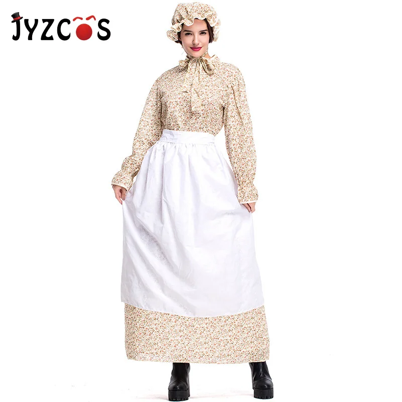 

JYZCOS Fairy Tale Little Red Riding Hood Wolf Grandmother Costumes Halloween Costume for Women Game Stage Bar Cosplay Costume