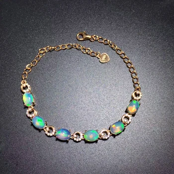 

100% NATURAL ETHIOPIAN WELO FIRE OPAL Bracelet CABOCHON 1 piece