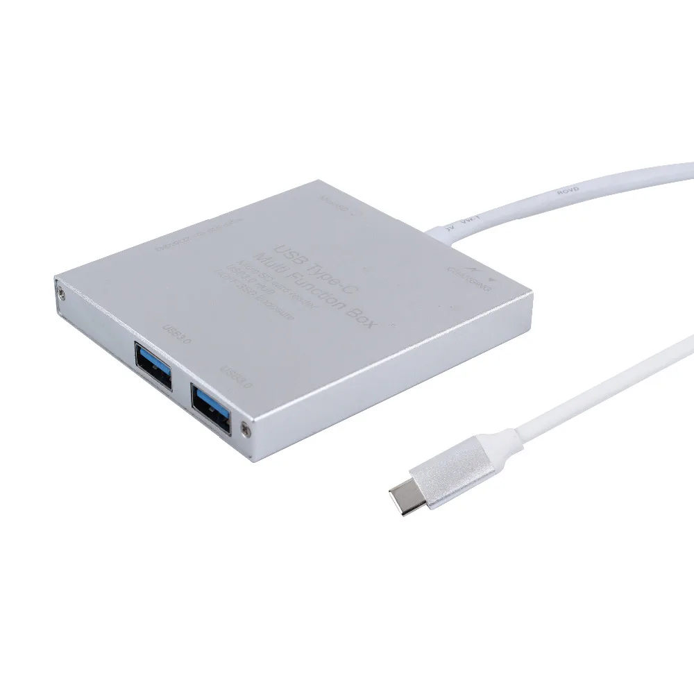 Neue Art-c mobile festplatte box usb3.0 Hub reader PD lade funktion ngff SSD drive speed bei 10 Gbp