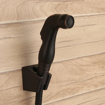 

Sales promotion Oil Rubbed Bronze Black ABS Bidet Sprayer hand held toilet bidet spray shattaf factory sale Bathroom shower head