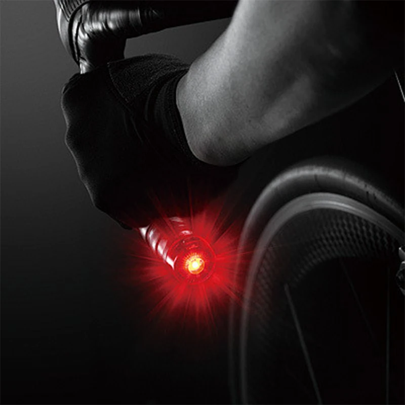 Discount CATEYE 2PC Cycling Bike Bar Plug Lights Taillight Bicycle Handlebar Barend Safety Lights Lamp Tail Warning Flashing Light Loop 2 4