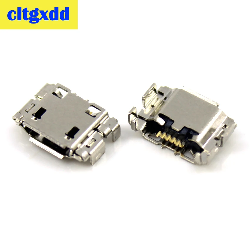 

cltgxdd micro Mini USB connector Charging Female socket,5 pin longer foot B type For Mobile Phone Micro USB Jack