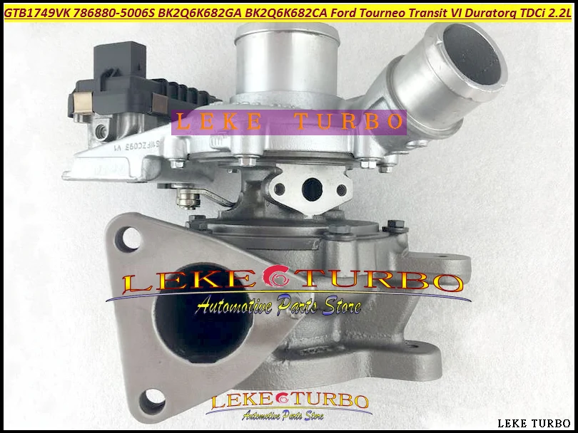 Turbo GTB1749VK 786880 786880-5006S BK2Q-6K682-GA BK2Q-6K682-CA For Ford Tourneo Transit VI 2011-13 Duratorq TDCi EURO 5 2.2L 114kw (1)