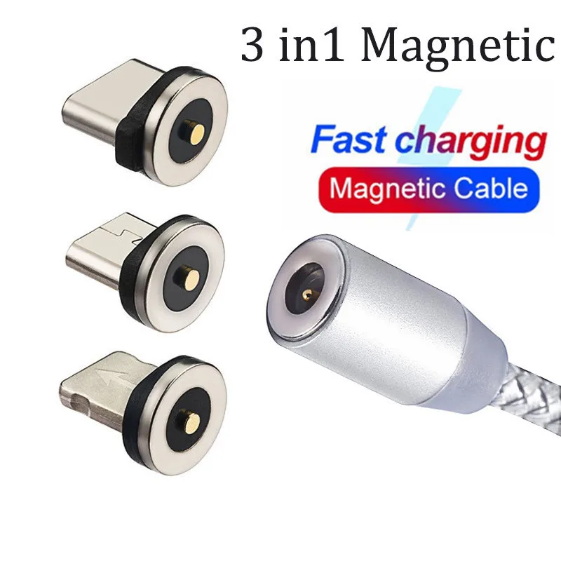

Magnetic Cable For iphone Xiaomi Huawei P Smart 2019 P20 Pro P10 Lite Y9 Y5 pro Y6 Y7 Prime 2019 USB Cable Honor 10 9 8A 8X 8S