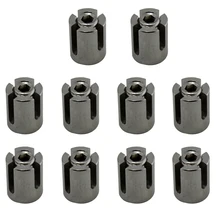 Нержавеющая сталь крест клип трос зажим морской SUS316 Треллис системы зеленая стена для 4 мм веревку кабель Крест зажим 10 шт. M12* 4 мм