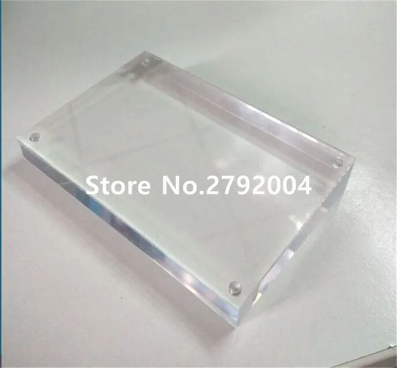 

66pcs/lot mobile phone store acrylic display price tag holder 15*10cm
