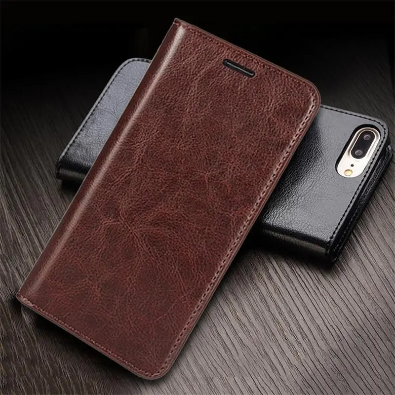 Genuine Leather Cases for iPhone XS Max XR X 7 8 6 6s Plus 5 SE Fitted