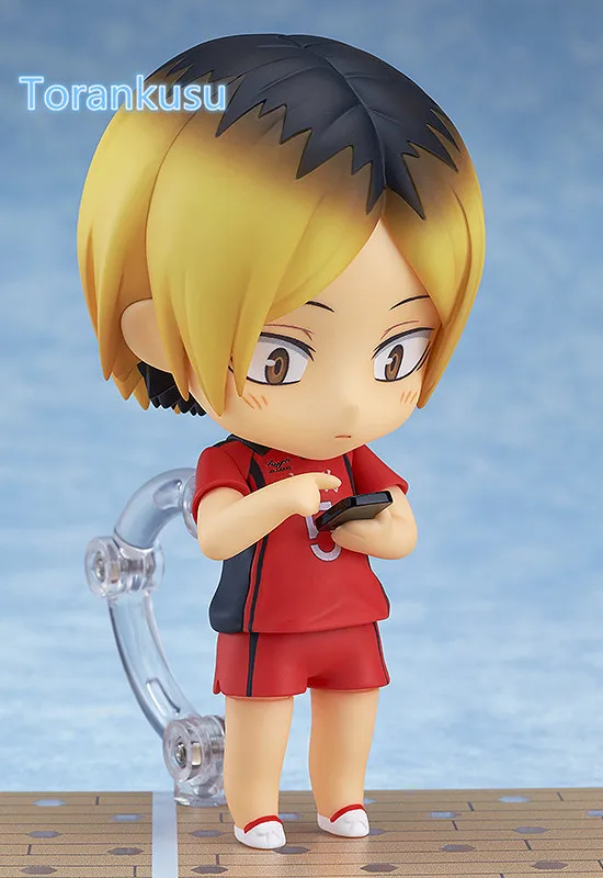 Haikyuu фигурка Kozume Kenma Nendoroid 605# 10CMM Haikyuu Nendoroid kozumekenma модель игрушки кукла волейбольная фигурка