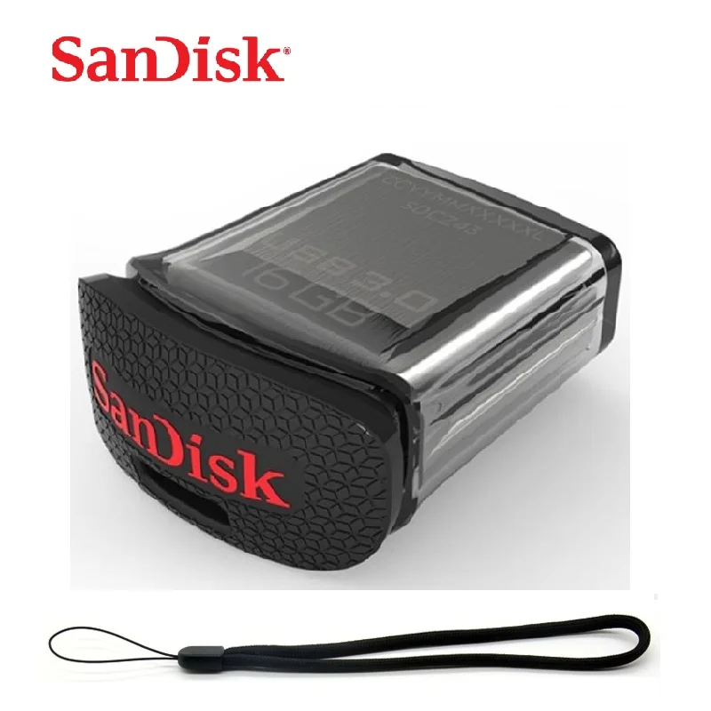 

SanDisk Mini Car USB Pendrive 16GB 32GB 64GB USB3.0 Pen Drive cle usb flash usb memoria usb Drive for PC CZ43
