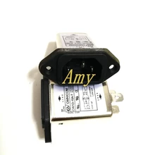 Фильтр питания 10A однофазный 220 В фильтр блок питания очиститель разъем 6А