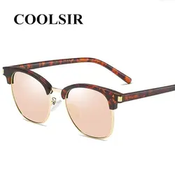 COOLSIR Прохладный Для мужчин Для женщин дизайнер Rcustom близорукость поляризованные очки Ретро мода квадратный зеркало вождения