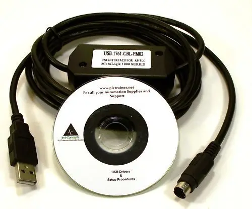

ALLEN BRADLEY USB 1761-CBL-PM02 FOR ALL MICROLOGIX PLC COMMUNICATION,HAVE IN STOCK