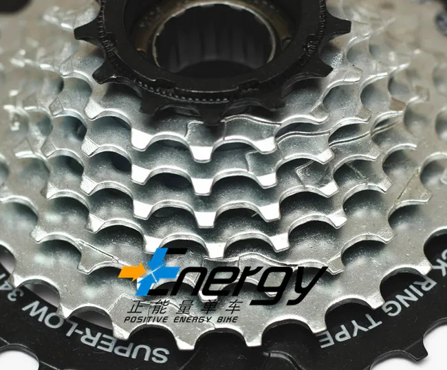 الدراجة الجبلية 8 سرعة freewheel/24 سرعة الدوار حذافة دراجة أجزاء freewheel العتاد نسبة 13-34 طن