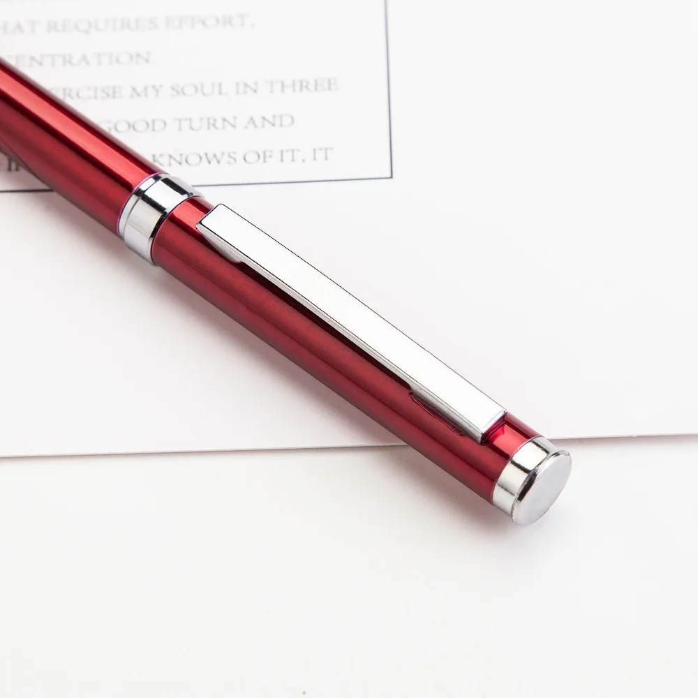 Красивая простая шариковая ручка рекламный подарок рекламная ручка офисная, деловая металлическая ручка с алюминиевым полюсом канцелярские принадлежности для офиса и школы