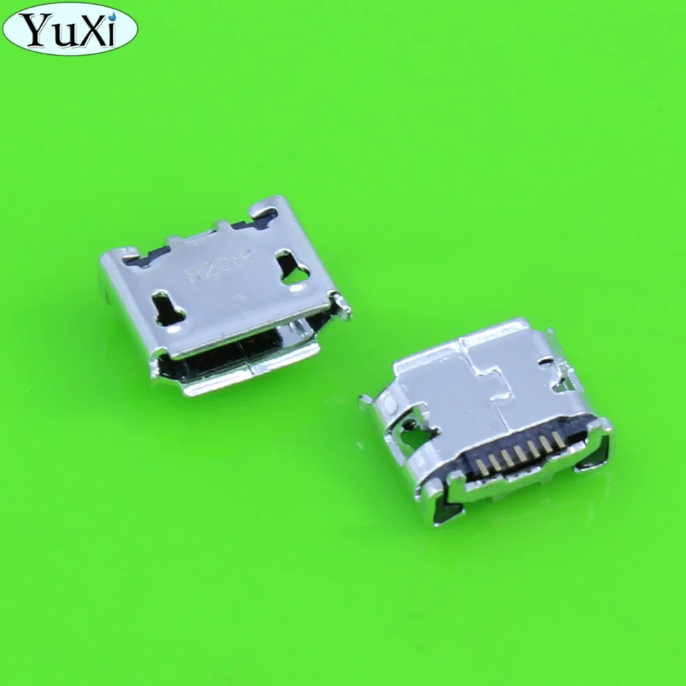 

YuXi 35pcs 7Pin Micro Usb Charging Connector For Samsung Galaxy S2 I9100 I9108 I5500 S5600 S5233 S3650 Charge Port Jack Socket