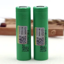 Liitokala 2 шт перезаряжаемая батарея 18650 25R 2500mAh литиевая батарея 20A источник питания непрерывного разряда