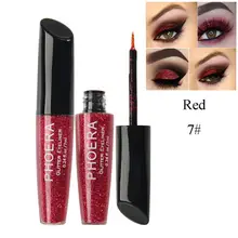 Professional для женщин глаз макияж блестящий подводка для глаз блестящие длительный водостойкий подводка для глаз жидкое косметическое средство