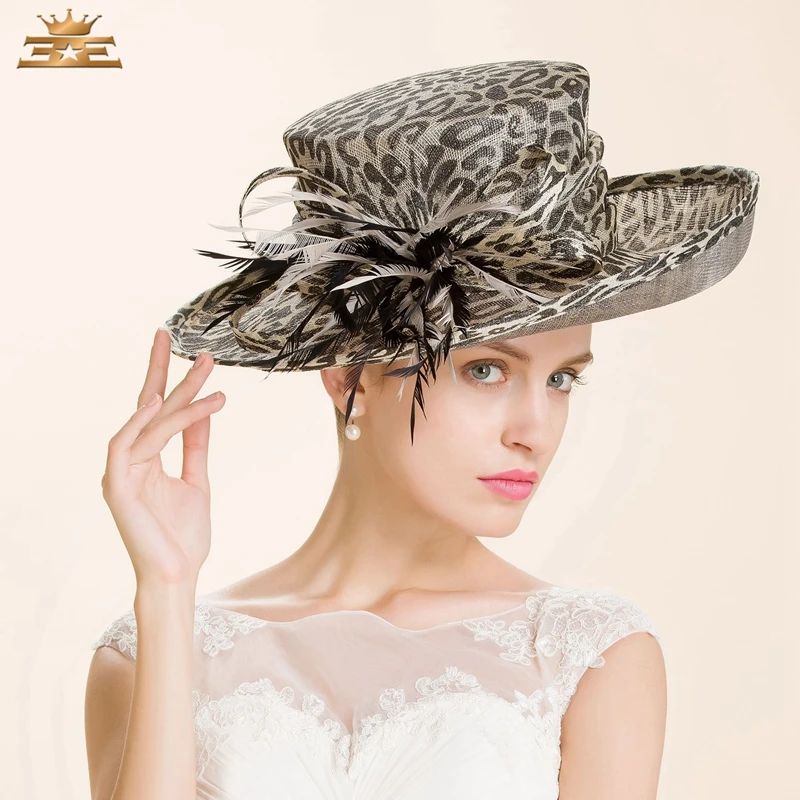 Women's Flax Headpiece Wedding / Special Occasion Hats for women 1
