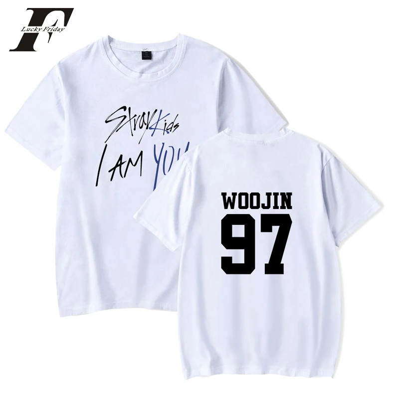 2018 Stray Kids I Am You t shirt men cotton Short Sleeve T shirt hit ...