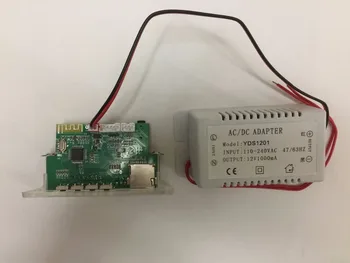 

12V / 1A adapter Module Bluetooth phone APE decoding board WAV, WMA and bluetooth MP3 decoding board nondestructive MP3 decoder