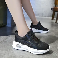 Лидер продаж; женские кроссовки со шнуровкой; дышащая женская спортивная обувь; брендовая прогулочная обувь; сезон весна; ; zapatos mujer; женская обувь
