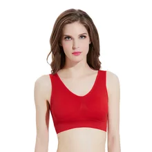 Впитывающий пот Быстросохнущий Спортивный бюстгальтер Топ майка для фитнеса и йоги Бег беспроводной бюстгальтер для бега для женщин плюс размер бюстгальтеры