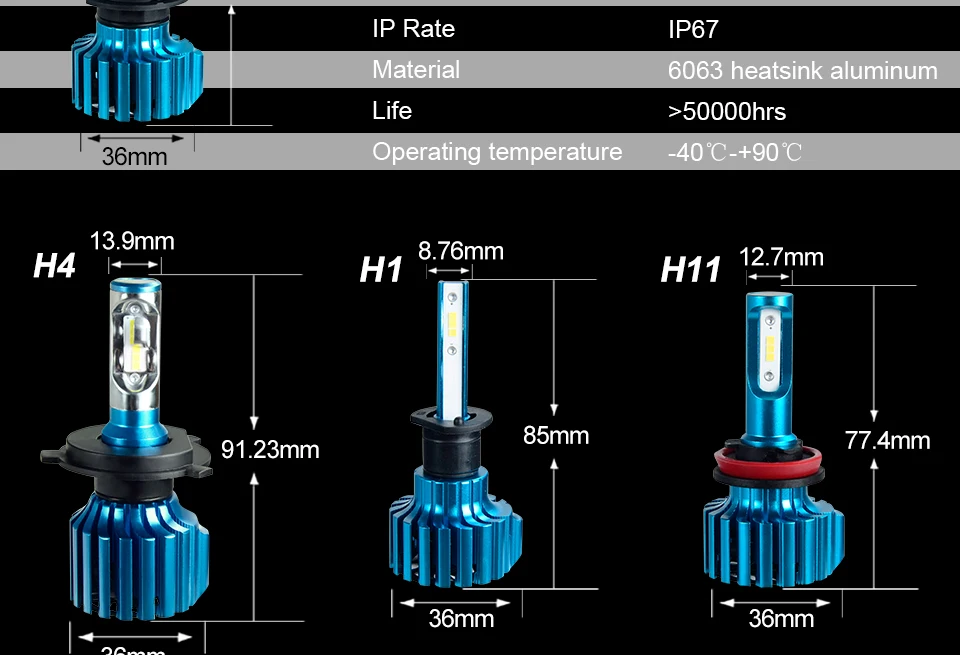 H4 12V 12000lm светодиодный фар автомобиля лампы H1 H11 H8 H9 H15 9005/HB3 9006/HB4 9012 HIR2 24V CSP 72W фары для 6500K светодиодный H7 автомобильные лампочки для автомобильных фар