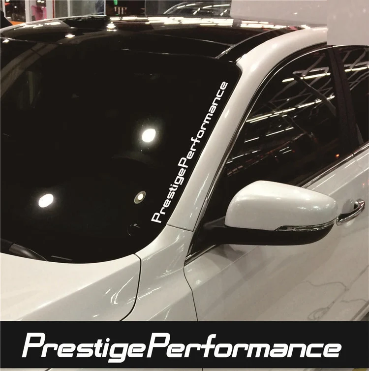 

Prestige Performance car sticker for Volkswagen Audi Mazda Buick Toyota Honda Mitsubishi Kia Alpha Ford BMW Audi