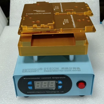 

Back Cover Glass Separating Machine For iPhone 8 8P X XS Max XR Crack Back Cover Glass Shell Remove Repair Machine LCD Splitter
