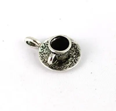 Бесплатная доставка 200 шт Тибетский серебристый цвет чайник а13415|teapot charm|charm