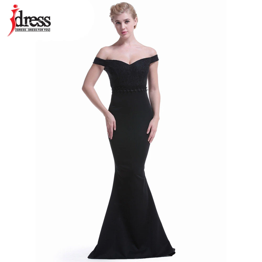 

IDress Hot Sale Purple Black Vestido Longo Summer Dress Patchwork Fashion Maxi Dress Elegant Evening Party Floor Length Dress
