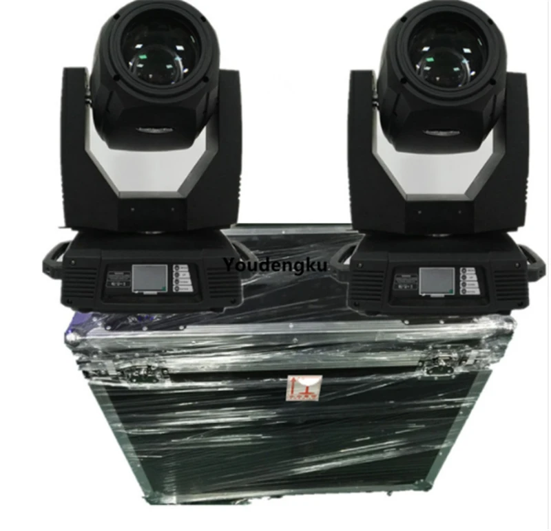 2 шт. с чехлом для фонаря f lyre beam spot 350 Вт движущаяся головка 3 в 1 светильник ильник