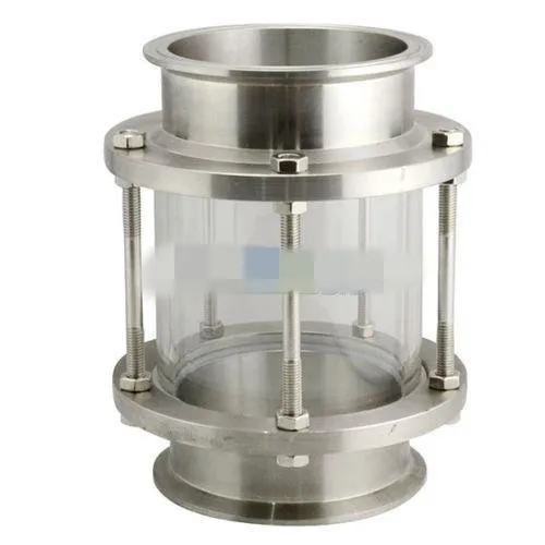 

4" 102MM Flow Sanitary Sight Glass Tri Clamp Type Stainless Steel SS304 New