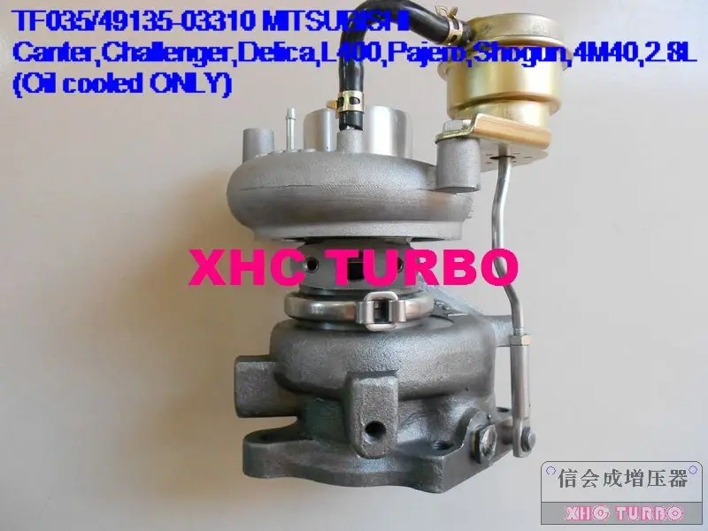 TF035 49135-031310 03310 Turbo Турбокомпрессоры для mitsubishi canter, Challenger, Delica, l400 Pajero, shogun, 4M40, 2.8l(масло