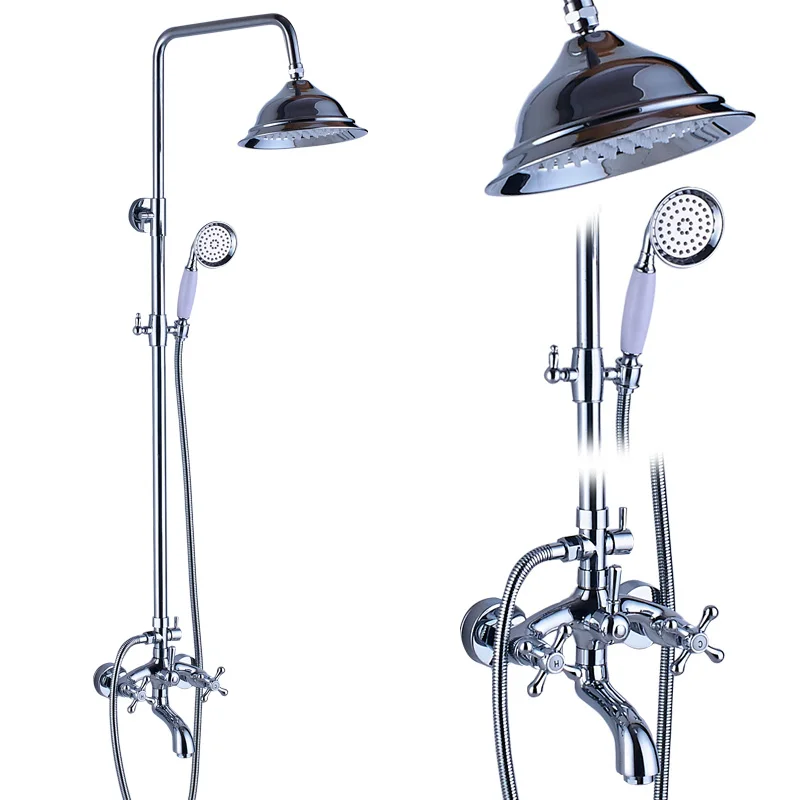 Chrome Shower Set D