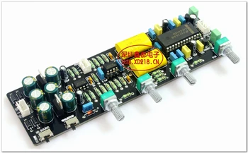 

Top quality Finished LM4610 3D surround volume tone control board bass treble balance Preamplifier board