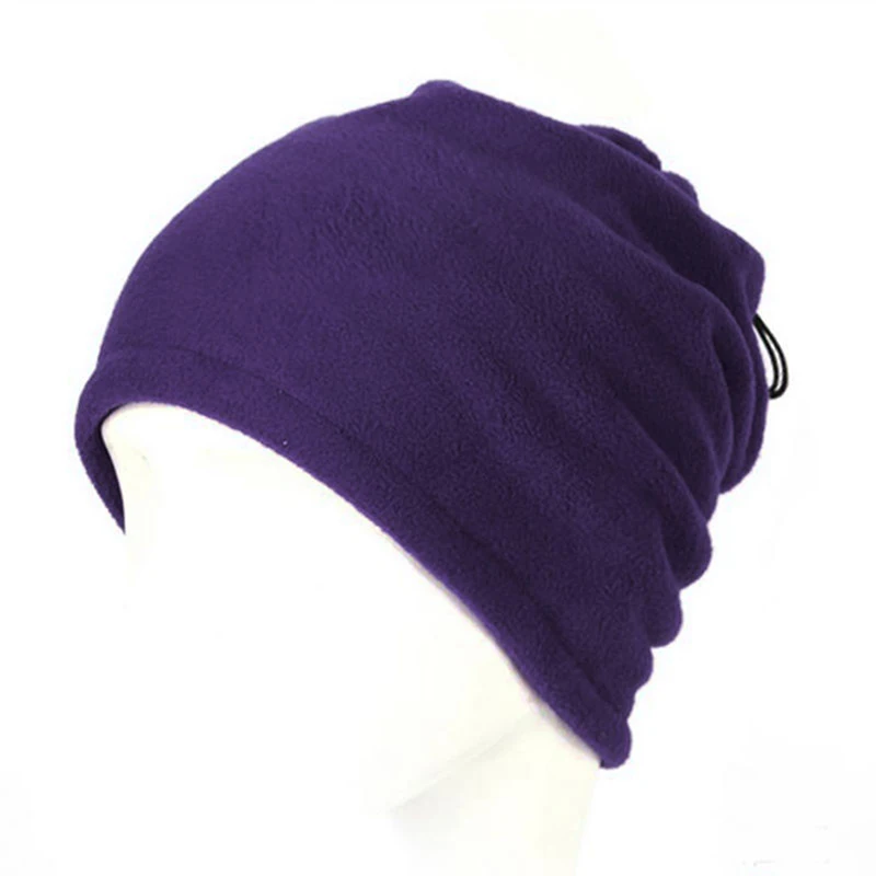 1 шт. 3в1 зимний унисекс женский мужской спортивный термо Флисовый Шарф снуд для шеи теплая маска для лица шапки бини