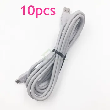 

10pcs 2M Long Original Charging Cable Cord replacement for Wii Pro Controller also works for PSP 1000 2000 3000 for PS3