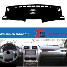 TAIJS movimentação da mão Esquerda estilo Luxo tampa esteira do painel do carro para Lexus GX460 400 2010-2014 sun-prova capa para Lexus