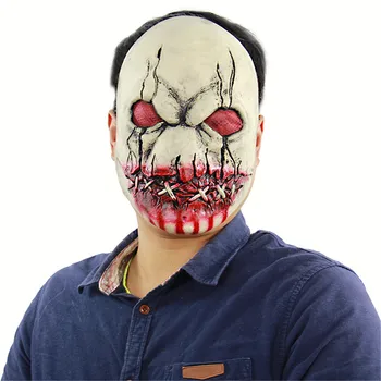 

Cosplay bloody rotten zombie horror vampire latex mask adult disgusting halloween carnival party mask
