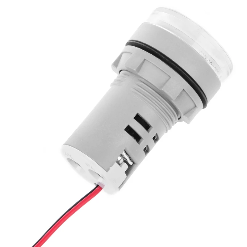 OOTDTY 1 шт. AC220V 22 мм Цифровой амперметр 0 100A измеритель тока сигнальная лампа