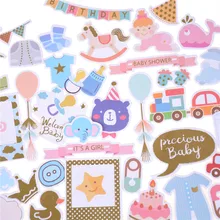 73 o bebê colorido bonito de olá dos pces corta etiquetas para scrapbooking planejador feliz/cartão que faz/projeto de jornaling